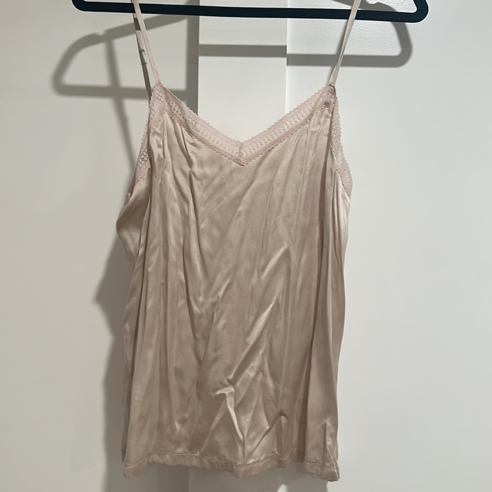 Silk camisole tank